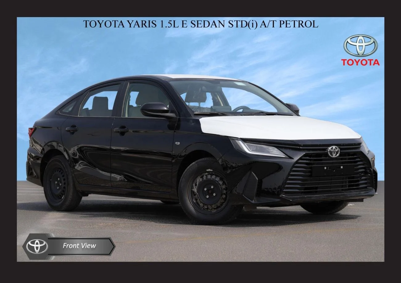 2026 Toyota Yaris E, čierna, 0 km, dovoz SAE — foto 1