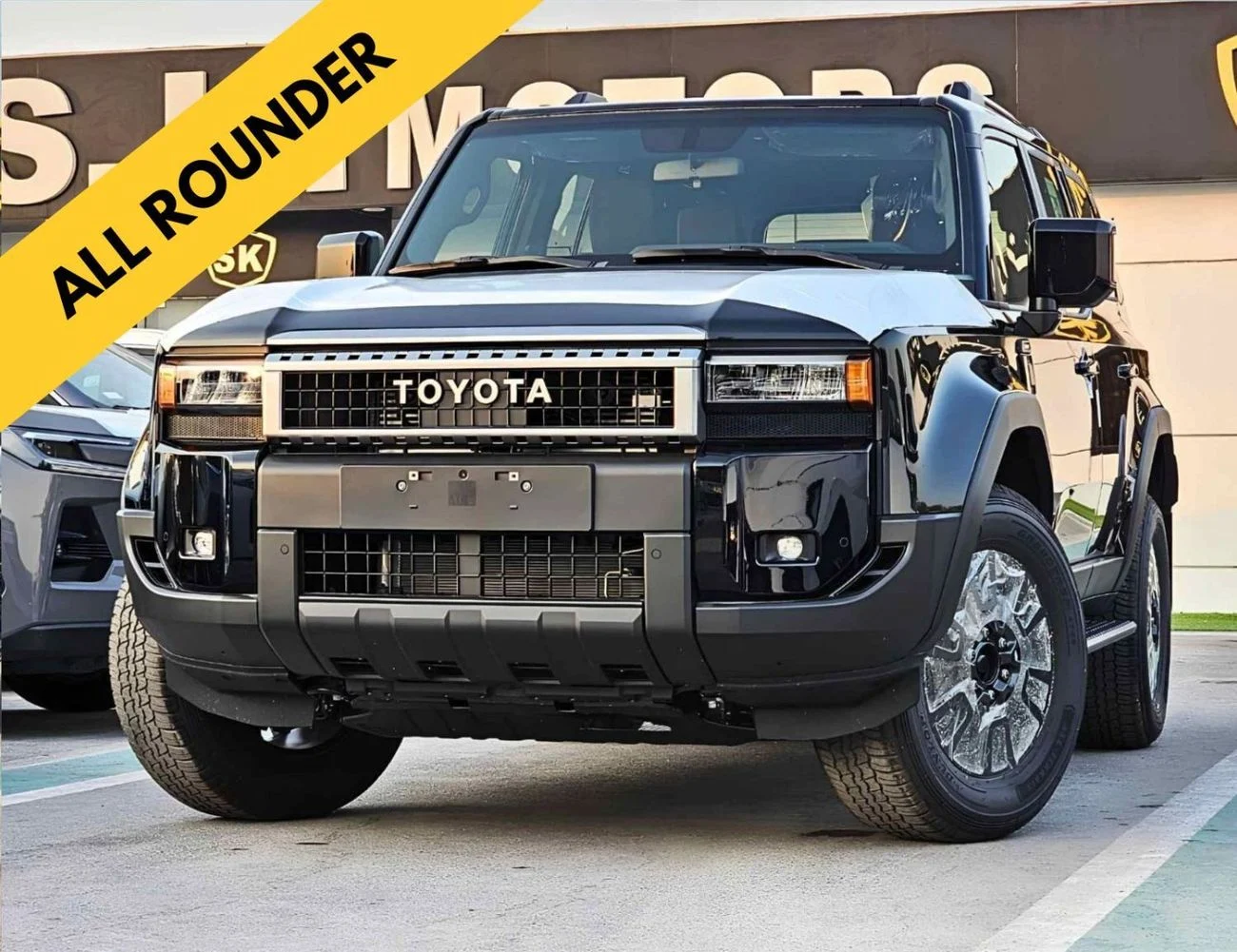 2027 Toyota Prado TURBO ALL ROUNDER, černá, 0 km, dovoz SAE — foto 1