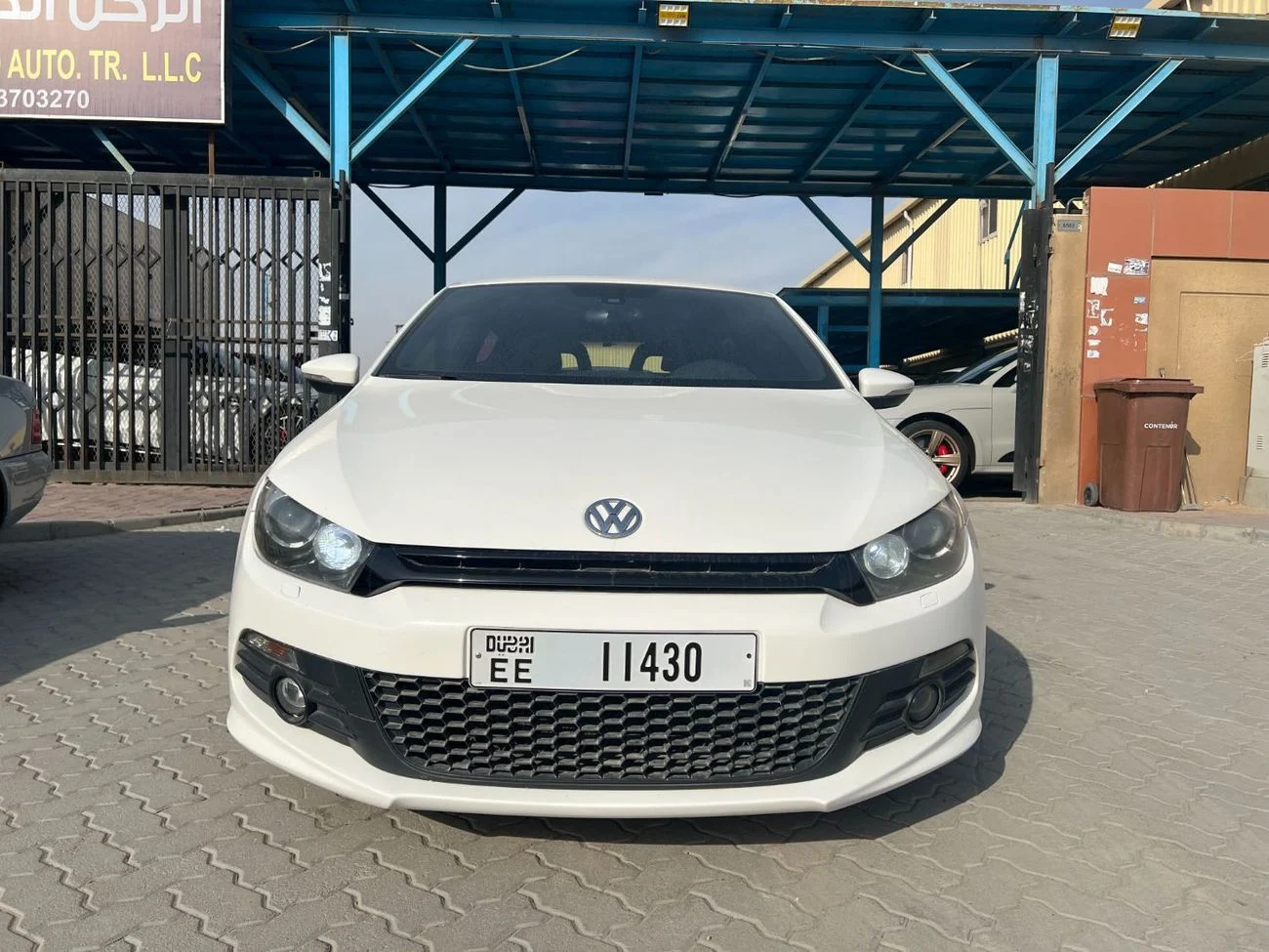 2014 Volkswagen Scirocco, biela, 197 000 km, dovoz SAE — foto 1