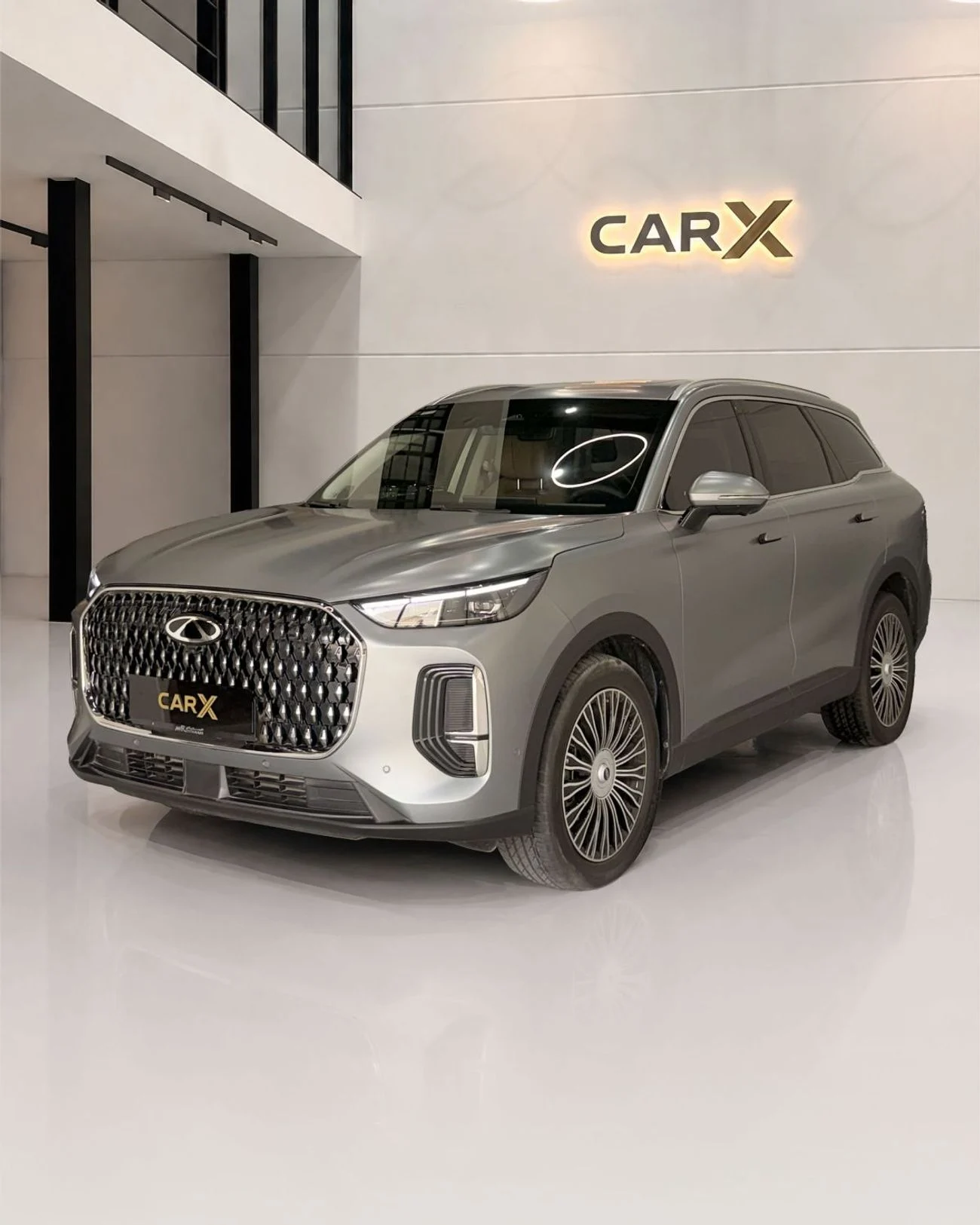 2026 Chery Tiggo 9 PREMIUM, strieborná, 0 km, dovoz SAE — foto 1
