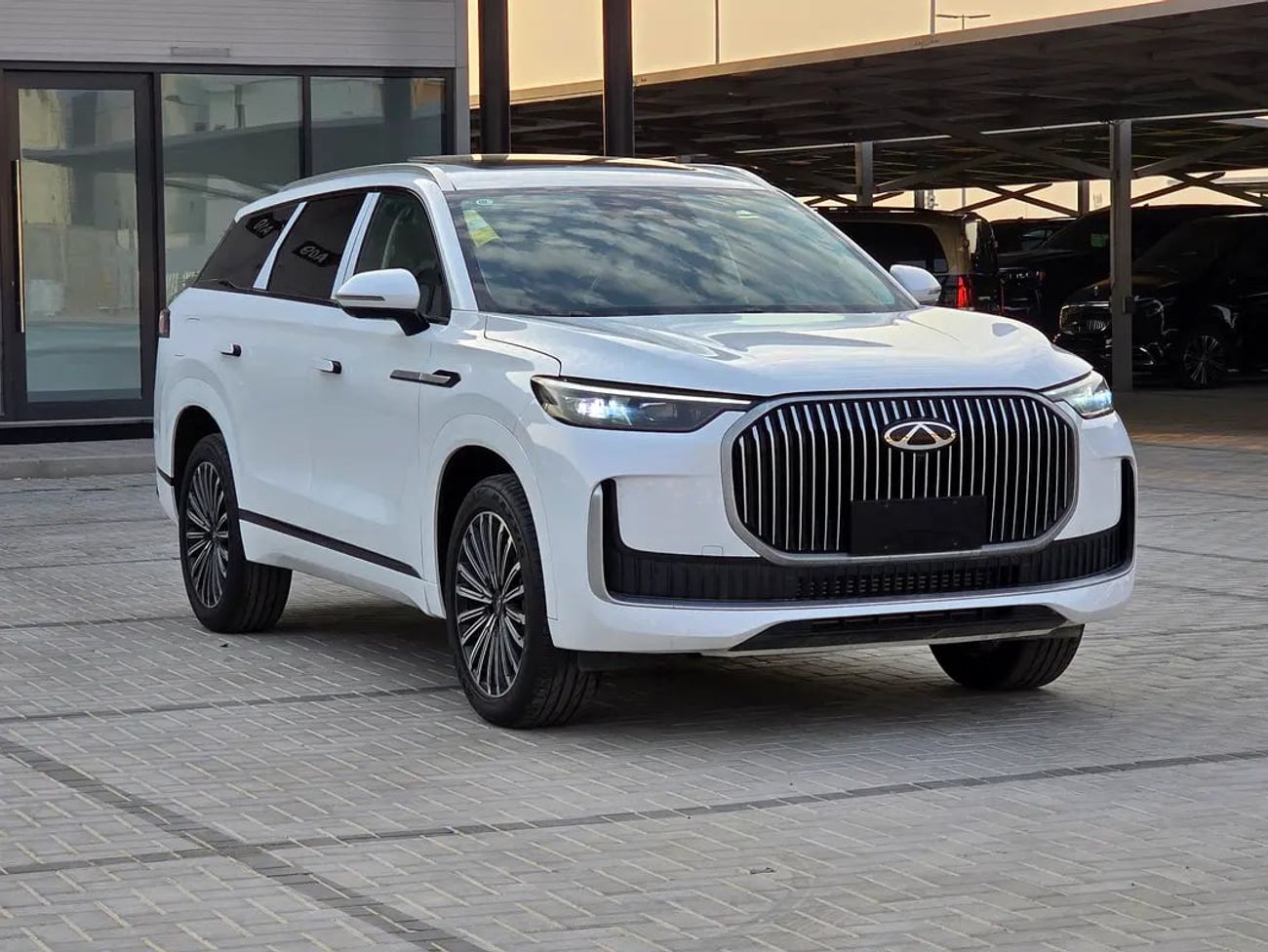 2025 Chery Tiggo 9 PREMIUM, biela, 0 km, dovoz SAE — foto 1
