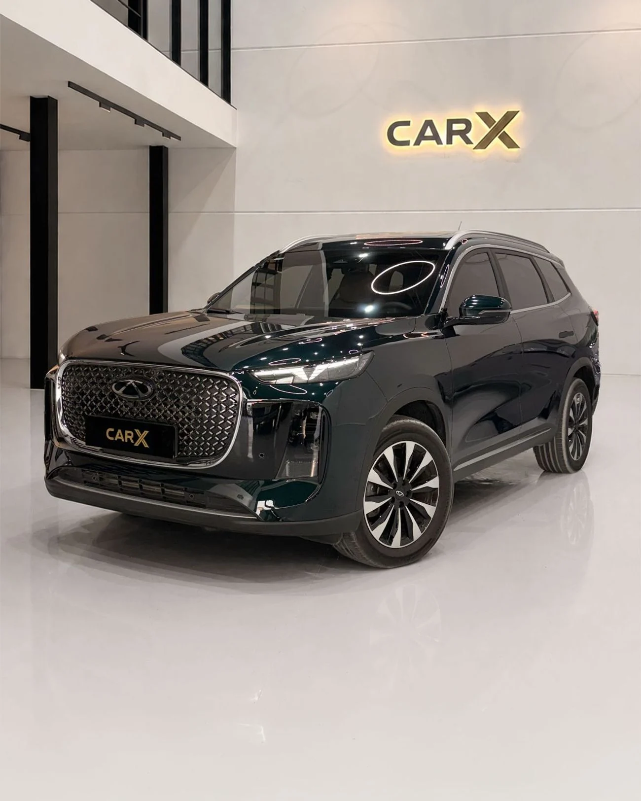 2026 Chery Tiggo 8 LUXURY, zelená, 0 km, dovoz SAE — foto 1