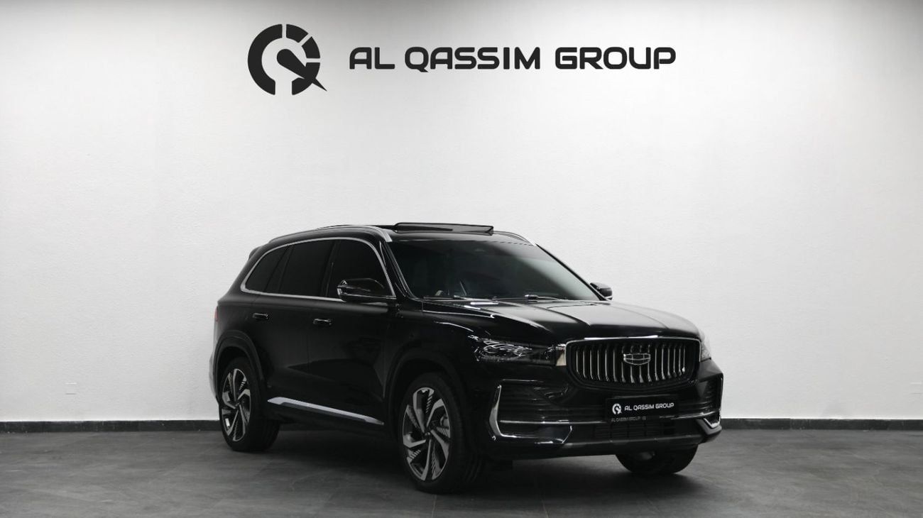 2024 Geely Monjaro GF PLUS, čierna, 4 542 km, dovoz SAE — foto 1
