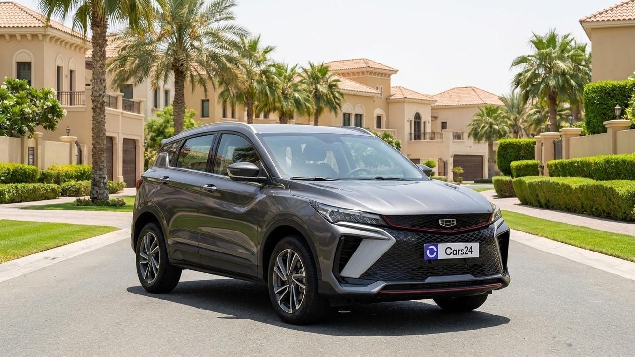 2025 Geely Coolray GL, sivá, 34 412 km, dovoz SAE — foto 1