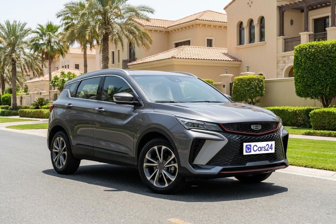 2026 Geely Coolray GL, sivá, 22 697 km, dovoz SAE — foto 1