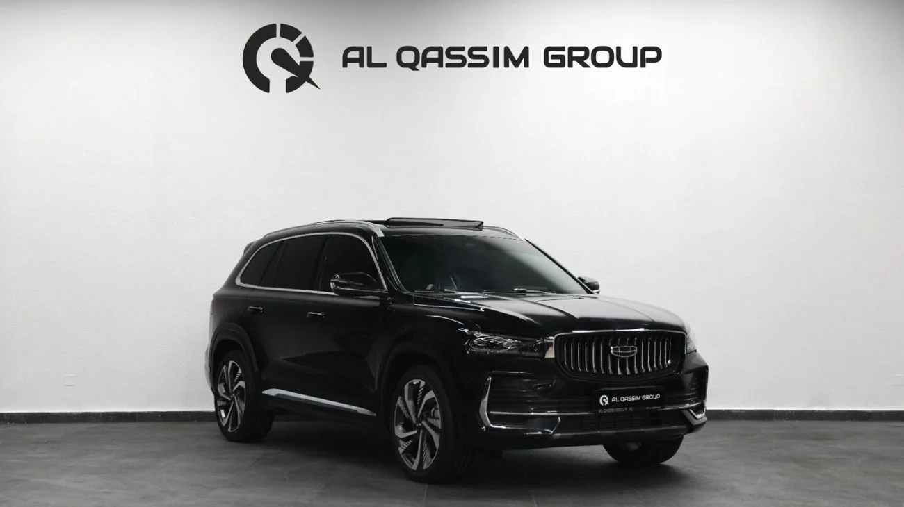 2024 Geely Monjaro, čierna, 4 542 km, dovoz SAE — foto 1