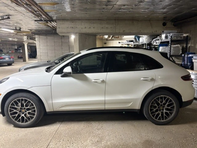 2018 Porsche Macan, biela, 58 000 km, dovoz Kanada — foto 1