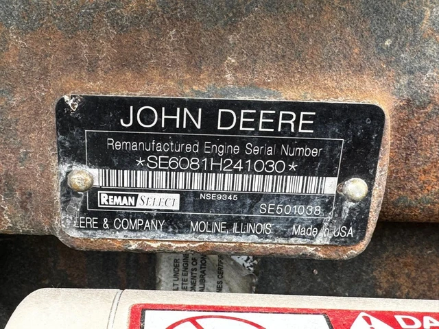 John Deere 6081, dovoz Kanada — foto 3 z 3