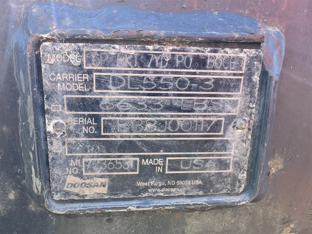 2017 Doosan DL550-5, 1 mth, dovoz Kanada — foto 14 z 16