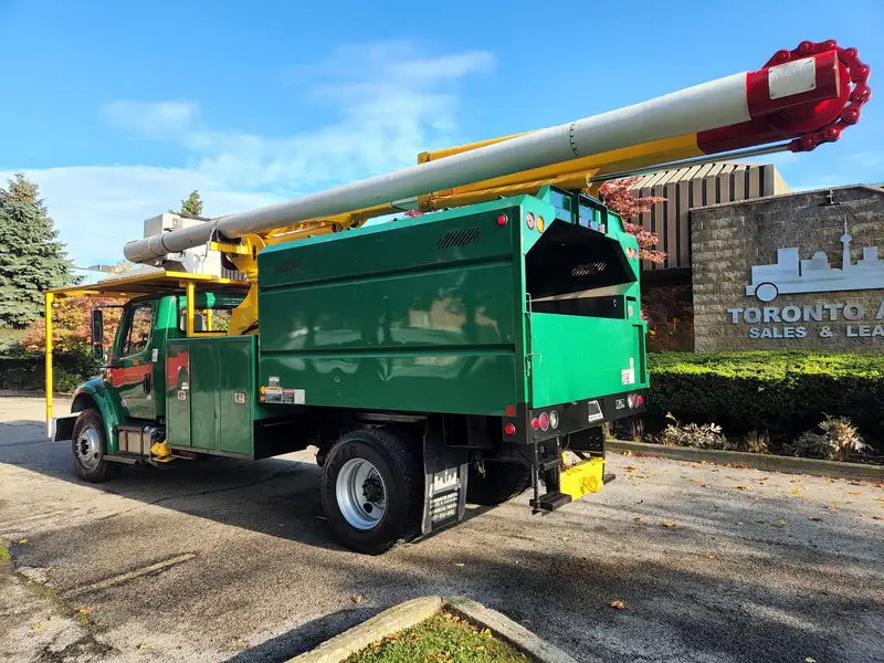 2018 Freightliner M2-FORESTRY-LOGGING-GREEN M2 Forestry Logging, zelená, 91 075 mth, dovoz Kanada — foto 5 z 12
