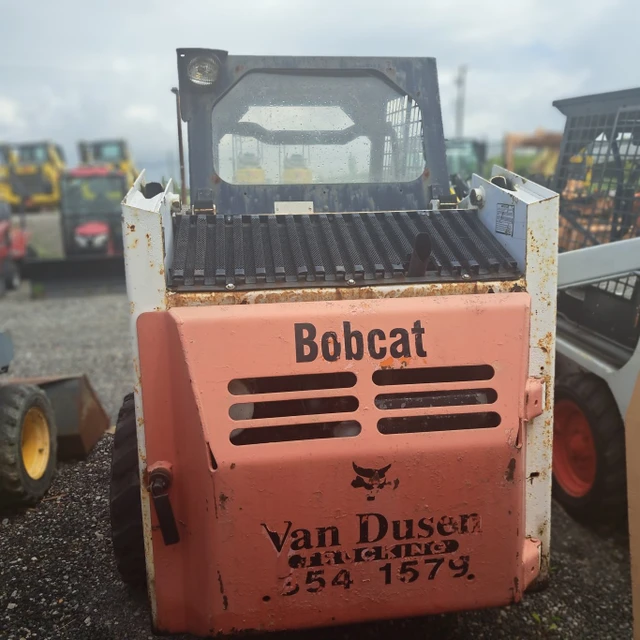 1990 Bobcat 743, dovoz Kanada — foto 4 z 4
