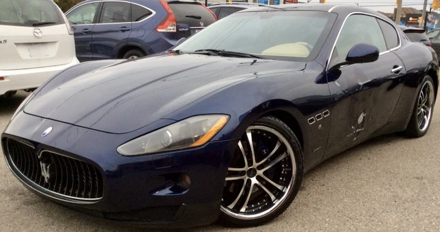 2005 Maserati Grntrsm GT, modrá, 120 000 km, dovoz Kanada — foto 1