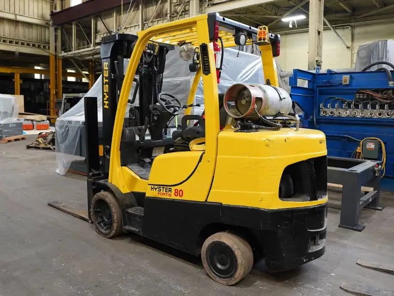 2018 Hyster S80FT2, žltá, dovoz Kanada — foto 4 z 5
