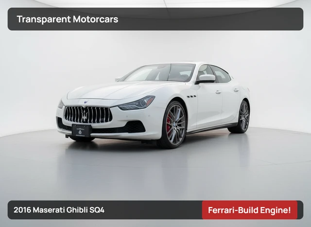 2016 Maserati Ghibli Base, biela, 99 800 km, dovoz Kanada — foto 1