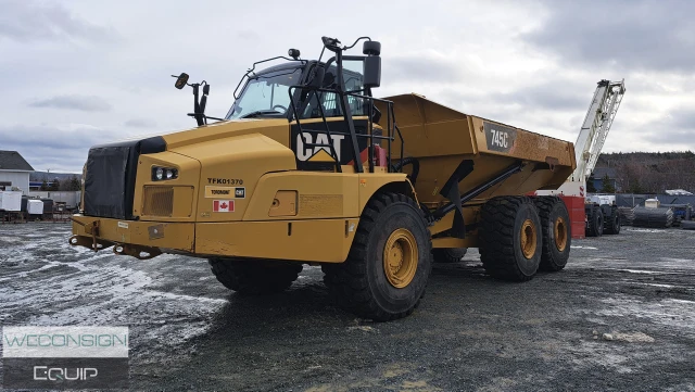 2017 Caterpillar 745C, 1 mth, dovoz Kanada — foto 1
