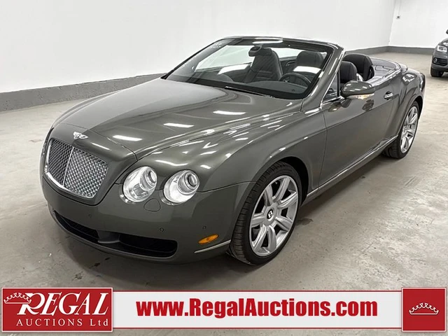 2007 Bentley CONTINENTAL GTC, sivá, 63 624 km, dovoz Kanada — foto 1