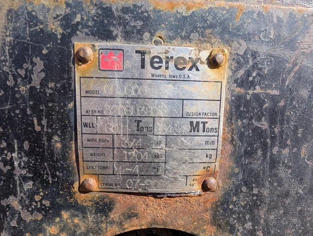 2007 Terex T775, 1 mth, dovoz Kanada — foto 8 z 16