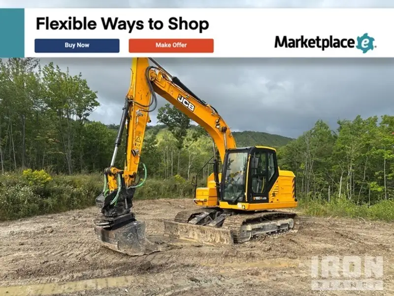 2022 JCB 150X-LCD 150X LCD, dovoz Kanada — foto 1