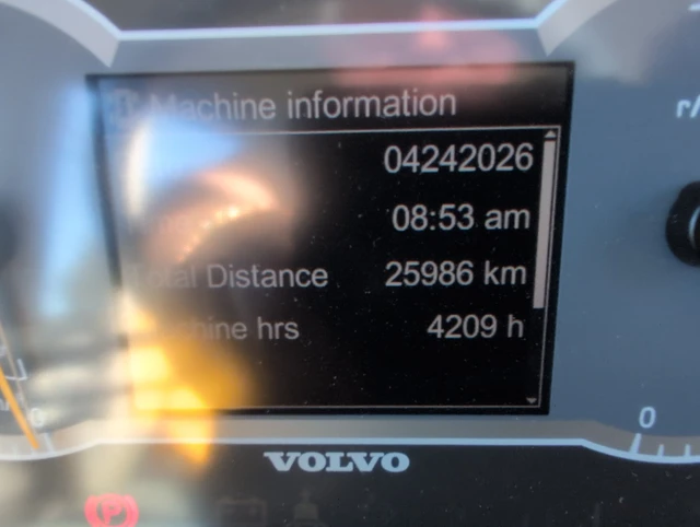 2022 Volvo A25G, 1 mth, dovoz Kanada — foto 5 z 5