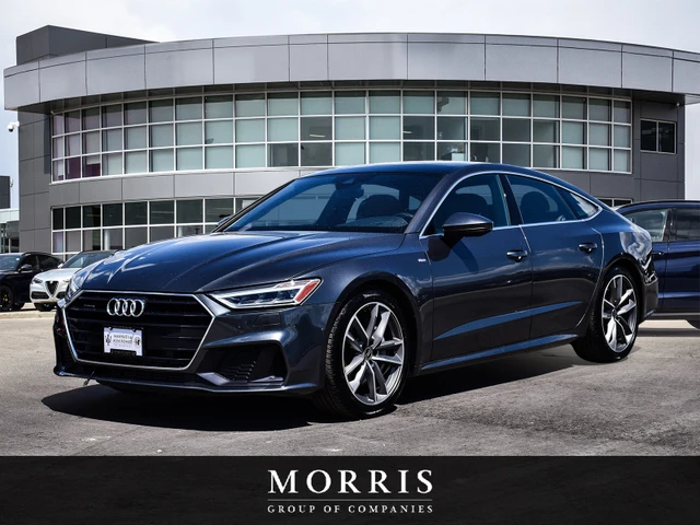 2022 Audi A7 Progressiv, sivá, 46 000 km, dovoz Kanada — foto 1