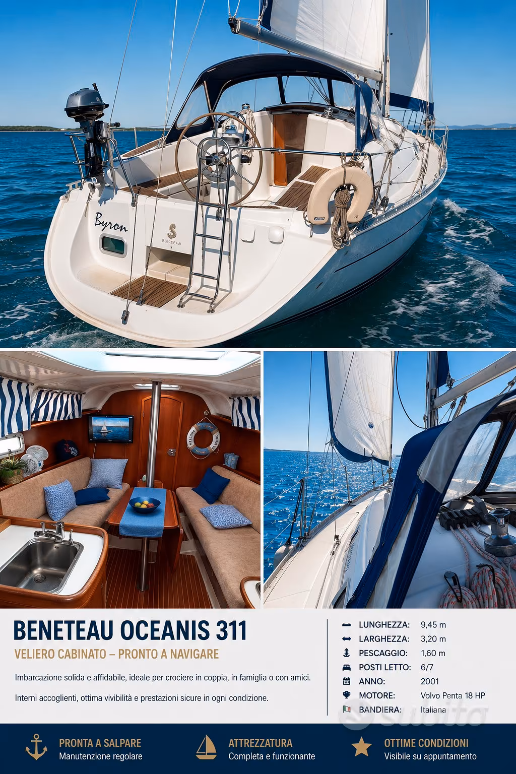 Beneteau, dovoz Skladom v EÚ — foto 1