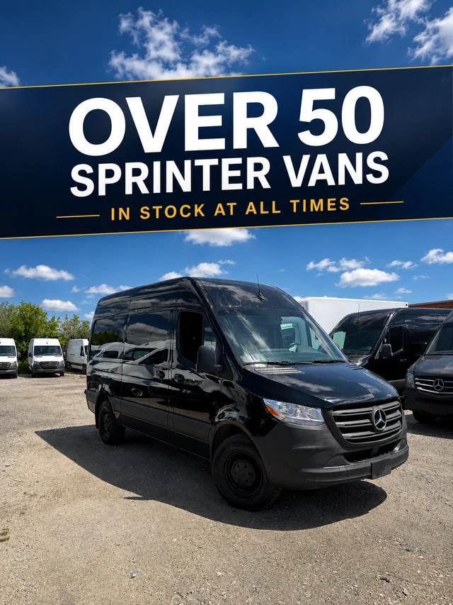 2020 Mercedes-Benz Sprinter Van 2500, čierna, 78 279 km, dovoz Kanada — foto 1
