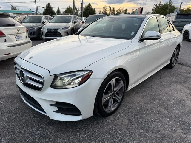 2019 Mercedes-Benz Eclass E 450, biela, 111 000 km, dovoz Kanada — foto 1