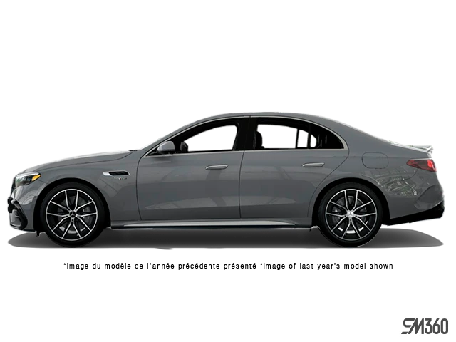 2027 Mercedes-Benz Eclass AMG 53 E, sivá, 90 km, dovoz Kanada — foto 1