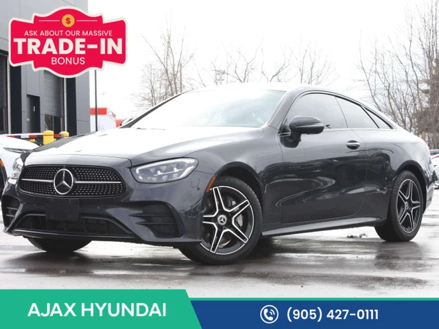 2021 Mercedes-Benz Eclass E 450, sivá, 66 040 km, dovoz Kanada — foto 1