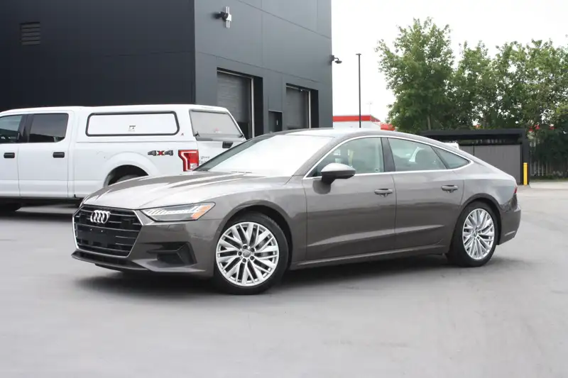 2019 Audi A7 Technik, hnedá, 86 816 km, dovoz Kanada — foto 1