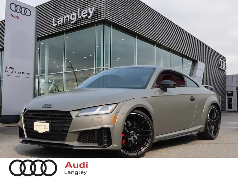 2023 Audi TTS Coupe, sivá, 9 970 km, dovoz Kanada — foto 1