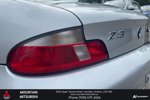 2000 BMW Z3 2.8L, strieborná, 123 600 km, dovoz Kanada — foto 10 z 20