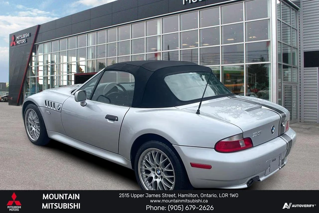 2000 BMW Z3 2.8L, strieborná, 123 600 km, dovoz Kanada — foto 4 z 20