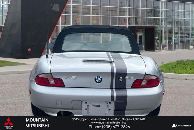 2000 BMW Z3 2.8L, strieborná, 123 600 km, dovoz Kanada — foto 5 z 20
