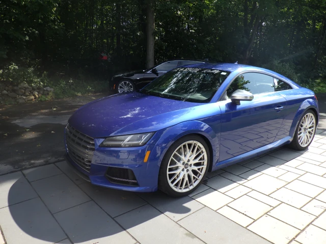 2016 Audi Tts 2.0T, modrá, 139 000 km, dovoz Kanada — foto 1