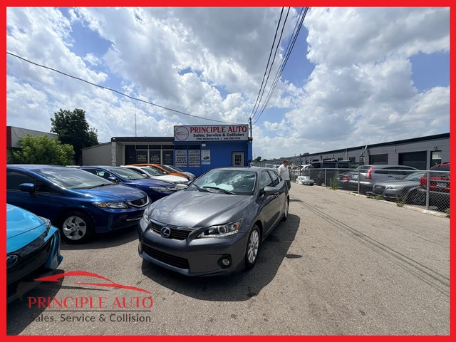 2013 Lexus Ct 200H Base, sivá, 50 427 km, dovoz Kanada — foto 1