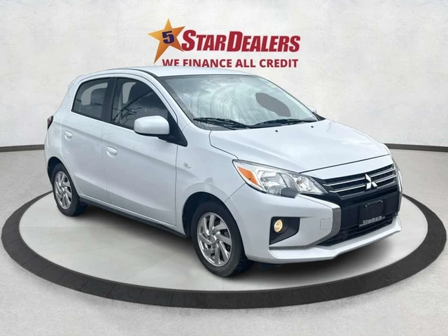 2023 Mitsubishi Mirage MINT CONDITION! LIKE NEW! WE FINANCE ALL CREDIT, strieborná, 38 316 km, dovoz Kanada — foto 1