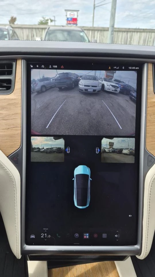 2019 Tesla Model X 100D, červená, 283 156 km, dovoz Kanada — foto 13 z 15