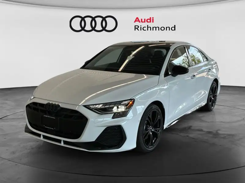 2026 Audi A3 Progressiv, biela, 90 km, dovoz Kanada — foto 1