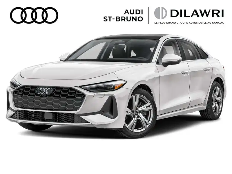 2026 Audi A5 TFSI Progressiv, biela, 90 km, dovoz Kanada — foto 1