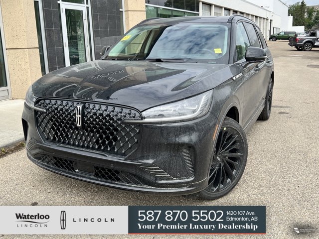2026 Lincoln Aviator Reserve, čierna, 7 km, dovoz Kanada — foto 1