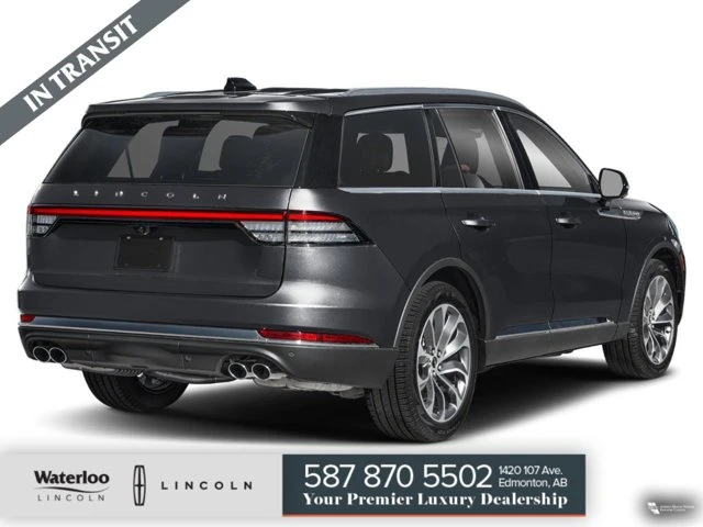2026 Lincoln Aviator Reserve, čierna, 10 km, dovoz Kanada — foto 2 z 3