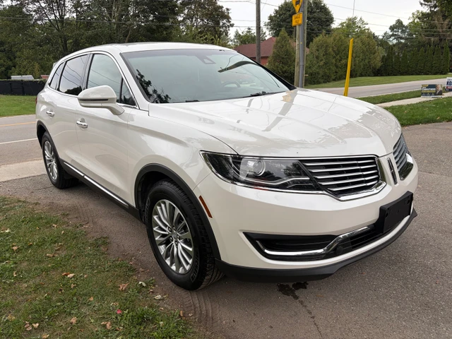 2017 Lincoln Mkx Select 3.7 V6 AWD, biela, 99 000 km, dovoz Kanada — foto 2 z 5