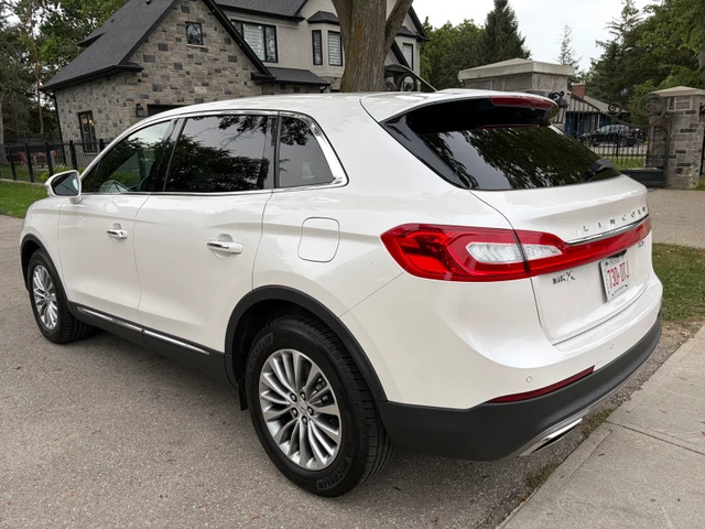 2017 Lincoln Mkx Select 3.7 V6 AWD, biela, 99 000 km, dovoz Kanada — foto 4 z 5
