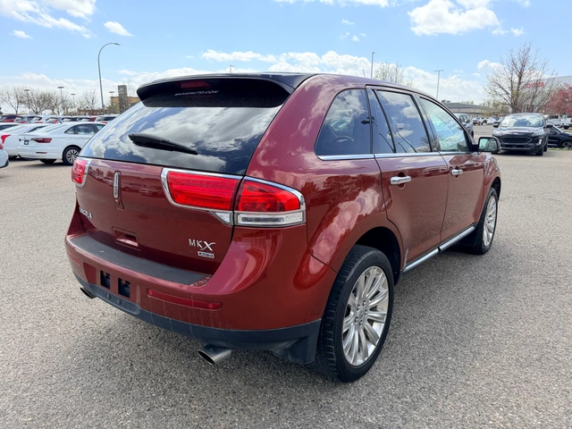 2014 Lincoln Mkx AWD, burgundy, 201 397 km, dovoz Kanada — foto 13 z 20