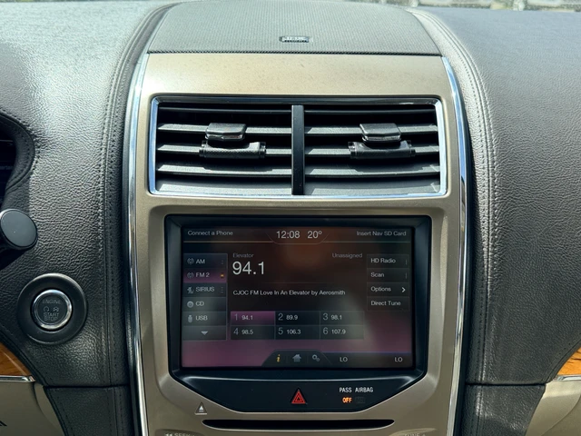 2014 Lincoln Mkx AWD, burgundy, 201 397 km, dovoz Kanada — foto 14 z 20