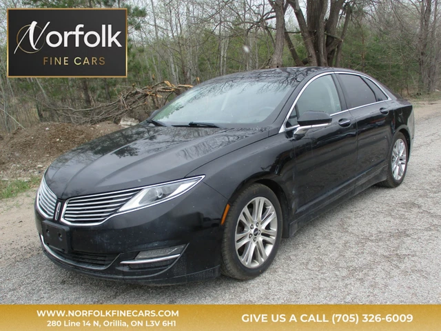 2014 Lincoln Mkz, čierna, 137 283 km, dovoz Kanada — foto 1