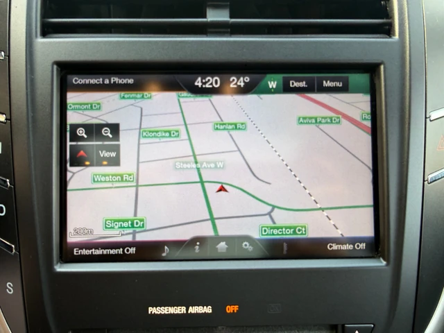 2015 Lincoln Mkc AWD 4dr, čierna, 189 932 km, dovoz Kanada — foto 15 z 20