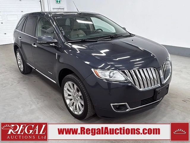 2014 Lincoln Mkx, modrá, 179 605 km, dovoz Kanada — foto 2 z 5