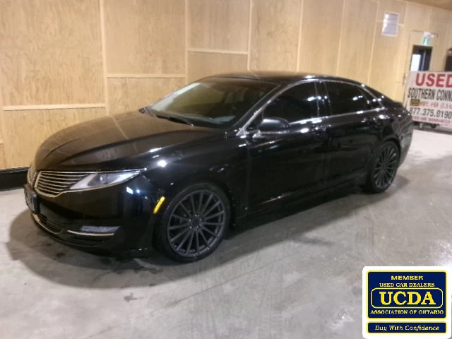 2013 Lincoln Mkz AWD, čierna, 128 000 km, dovoz Kanada — foto 1